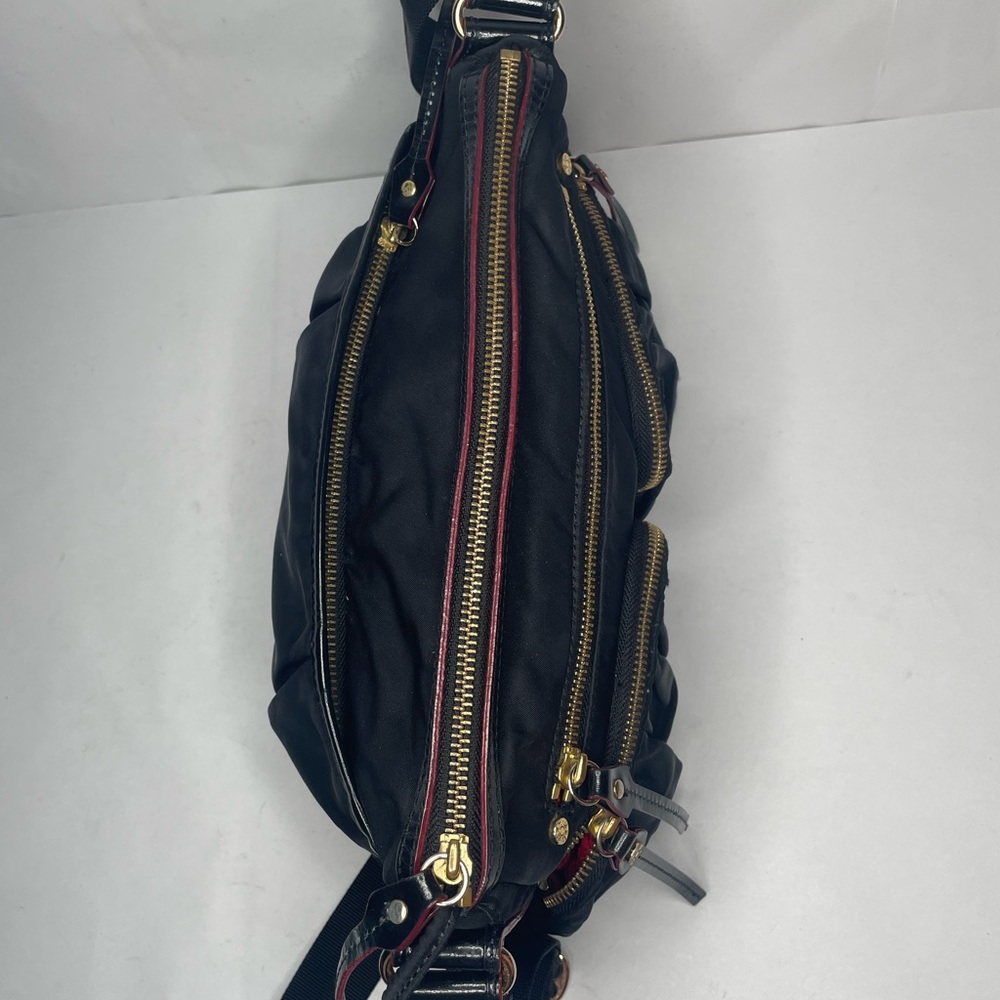 MZ Wallace Mia Paige Bedford Black Messenger Shoulder Bag - Picture 4 of 12
